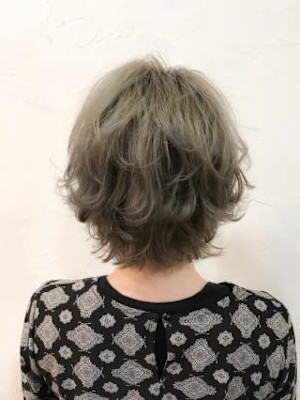 【Flor】*スウィングカール+オリーブベージュ*