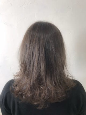 【Flor】*ソフトグレージュ+エアリーミディ*