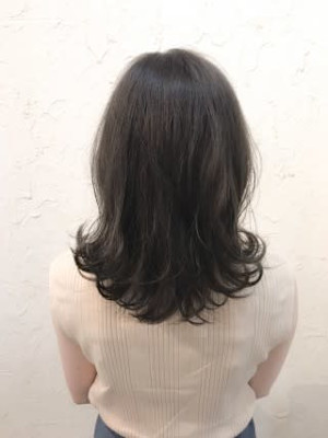 【Flor】*くびれセミディ+ダークグレイッシュ*