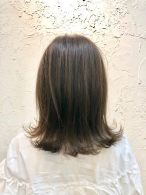 【Flor】*外ハネボブディ+オーシャングレージュ*