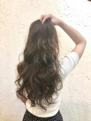 【Flor】*無造作カール+シアベージュ*