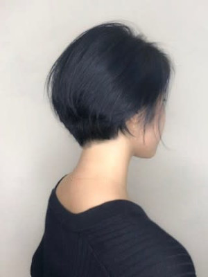 【Flor】*ブリーチonインディゴブルー*