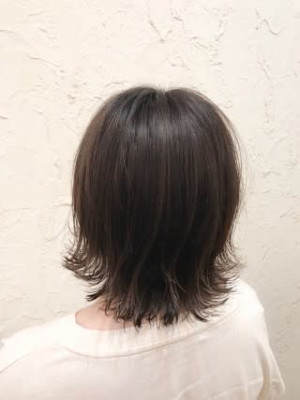 【Flor】*くびれミディ+暗髪×ピュアグレージュ*