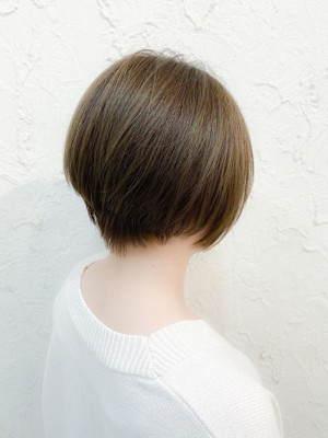 【Flor】*ショートボブ+ミントベージュ*