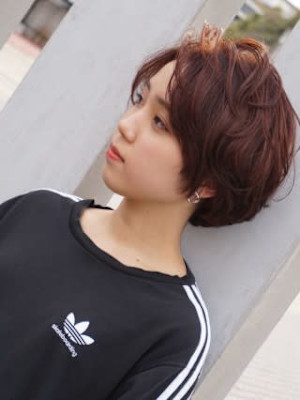 【Flor】*ショートボブ+ベイビーピンク*