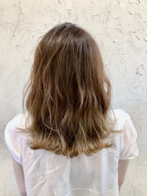 【Flor】*グラデーション+サマーブロンド*