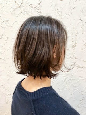 【Flor】*外ハネボブ+グレージュ+