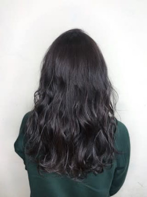 【Flor】*フェザーロング+セピアグレー*