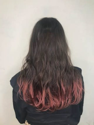 【Flor】*グラデーション+チェリーピンク*