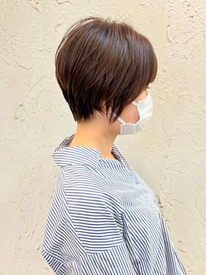 【Flor】*コンサバショート+マロンベージュ*