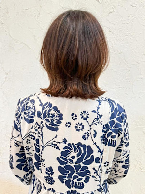 【Flor】*くびれボブ+カーキベージュ*