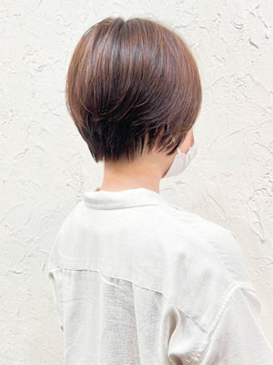 【Flor】*フレンチショート+マロンベージュ*