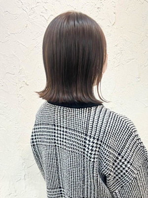 【Flor】*外ハネボブ+グレージュ*