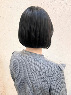 【Flor】*コンパクトボブ+ダークアッシュ*