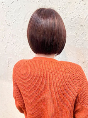 【Flor】*ショートボブ+ミルクチョコレート*