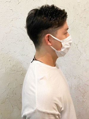 【Flor】*ジェットモヒカン+アップバング*