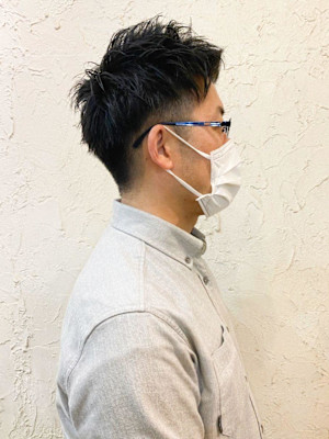 【Flor】*ジェットモヒカン+アップバング*