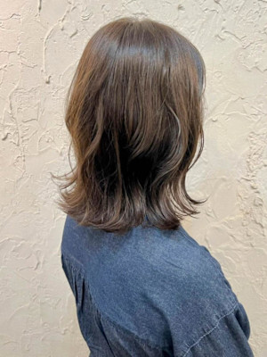 【Flor】*くびれセミディ+オリーブアッシュ*