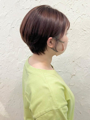 【Flor】*マニッシュショート+ツヤブラウン*