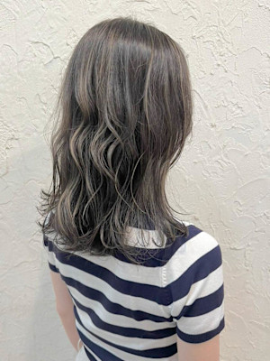 【Flor】*ふんわりカールセミディ+セピアアッシュ*