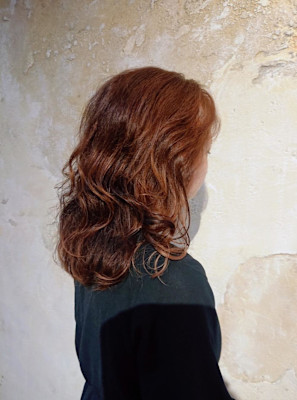 【Flor】*ジューシーカール+マンダリンブラウン*