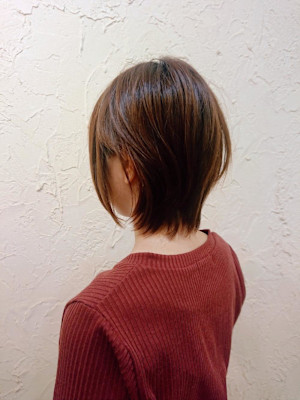 【Flor】*ハンサムショート+ウォームブラウン*