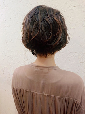 【Flor】*マニッシュショート+ピュアブラウン*