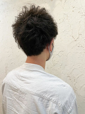 【Flor】*束感ショート+シアーグレージュ*