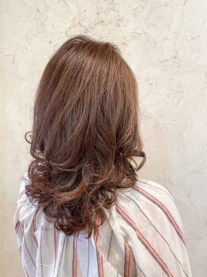 【Flor】*ランダムカール+ヘーゼルベージュ*