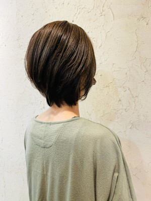 【Flor】*ナチュラルショート+マロンベージュ*