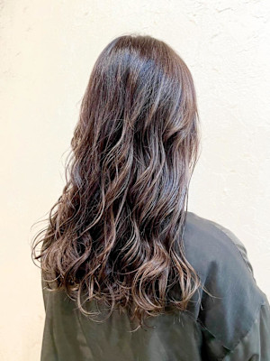 【Flor】*フェザーカール+ラベージュ*