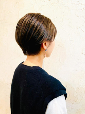 【Flor】*マニッシュショート+カーキベージュ*