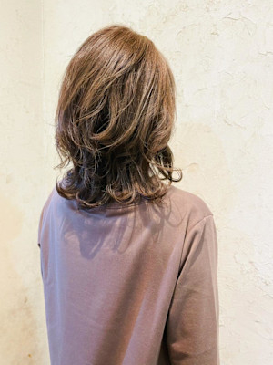 【Flor】*くびれセミディ+マロンベージュ*