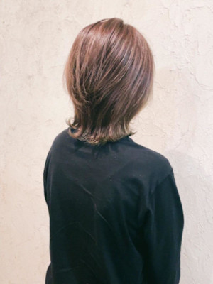 【Flor】*くびれレイヤーミディ+ミルキーベージュ*