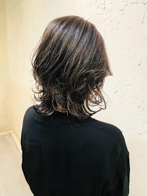 【Flor】*くびれミディ+スモーキーアッシュ*