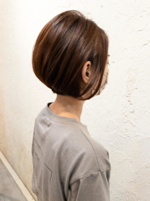 【Flor】*Aラインボブ+ニュアンスベージュ*