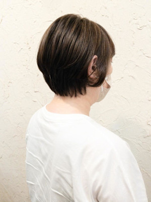 【Flor】*ひし形ショート+シナモンベージュ*