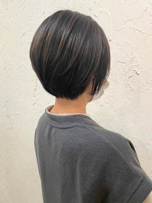 【Flor】*大人ショート+アッシュブラウン*