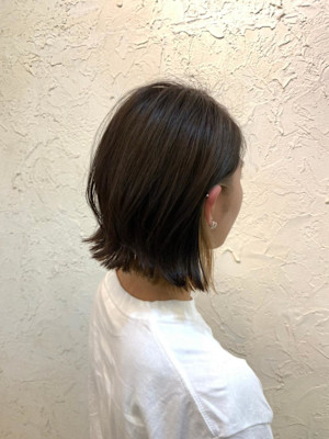 【Flor】*外はねロブ+ネイビーグレージュ*