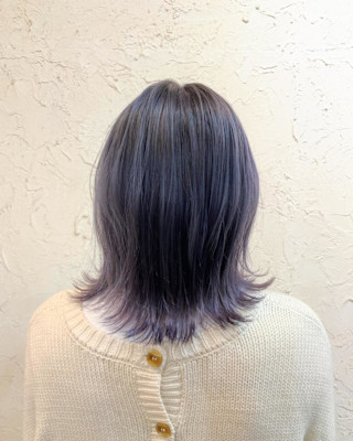 【Flor】*外ハネボブ+ラベンダーアッシュ*