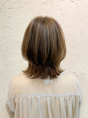 【Flor】*くびれセミディ+カーキベージュ*