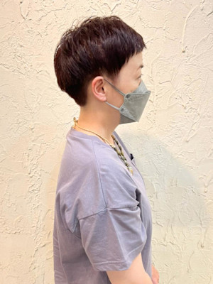 【Flor】*ベビーショート+アッシュブラウン*