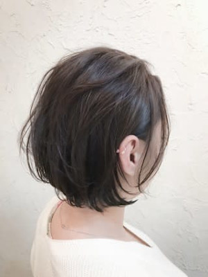 【Flor】*ヌーディショートボブ+シアブラウン＊