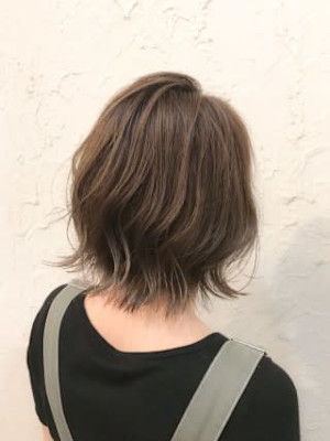 【Flor】*ボブディ+ハイライト×シアベージュ＊