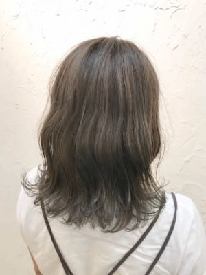 【Flor】*くびれセミディ+サマークールアッシュ*