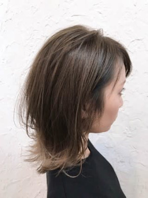 【Flor】*ノットヘア+グラデーショングレージュ*