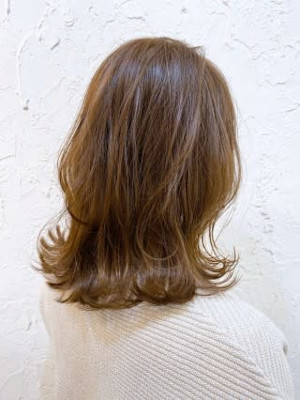 【Flor】*くびれセミディ+シナモンブランジュ*