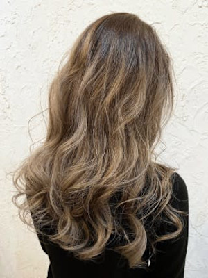 【Flor】*バレイヤージュ+アッシュブランジュ*