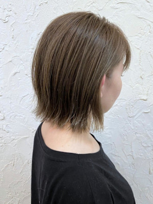 【Flor】*外ハネミニボブ+セピアベージュ*