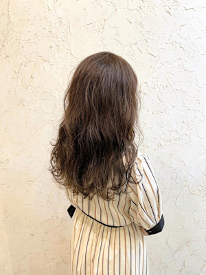 【Flor】*ウェーブヘア+シフォンブラウン*